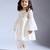 White plain silk co ord set