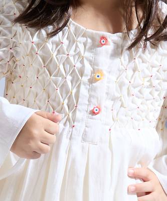 White plain silk co ord set 3