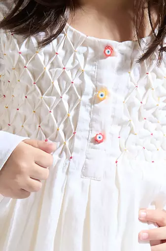 White plain silk co ord set