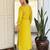 Elegant yellow colored party wear embroidered stitched rayon pant style kurti suit with duppatta