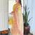 Elegant yellow colored party wear embroidered stitched rayon pant style kurti suit with duppatta