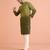Men's green embellished kurta