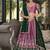 pink Kanchipuram Printed lehenga choli with Intricate Zari Weaving