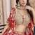 RED CHINNON SILK DIGITAL PRINT & ZARI DORI EMBROIDERED PARTY BRIDAL INDIAN WEDDING FESTIVE SEMI STITCHED LEHENGA CHOLI