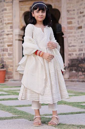 Molly Embroidered Cotton Suit Set