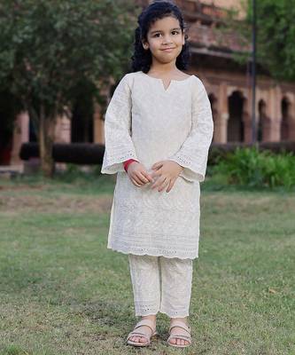 Molly Embroidered Cotton Suit Set 1