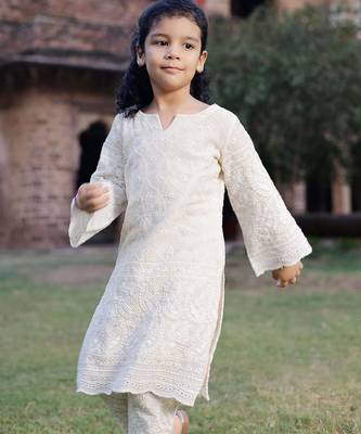 Molly Embroidered Cotton Suit Set 2