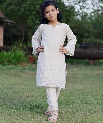 Molly Embroidered Cotton Suit Set 3