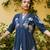 Viva trypan embroidery cotton dress