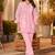 Iyana flamingo schiffli co-ord set