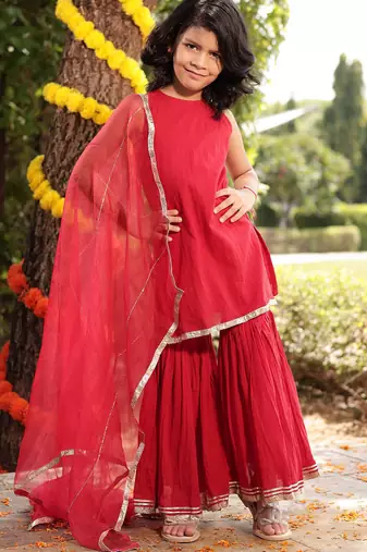 Molly Embroidered Cotton Suit Set