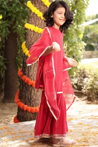 Molly Embroidered Cotton Suit Set
