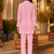 Iyana flamingo schiffli co-ord set
