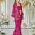 Aditri rose full work fusion wear co-ord set