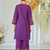 Aditri rose full work fusion wear co-ord set