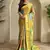 Yellow Multi Party Wear Georgette Saree