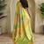 Yellow Multi Party Wear Georgette Saree
