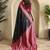 Black Dual Tone silk blend Saree