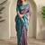 Purple Mauve Dual Tone silk blend Saree