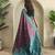 Purple Mauve Dual Tone silk blend Saree