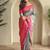 Steal Grey Dual Tone silk blend Saree