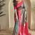 Steal Grey Dual Tone silk blend Saree