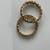 Gold plated kundan bangles