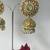 Gold plated Green Jhumkas