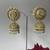 Gold plated Green Jhumkas