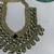 Gold plated Green Kundan necklace set