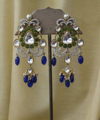Gold plated multicolor necklace set 3