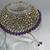Gold plated multicolor necklace set