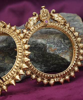 Gold plated bangle 2