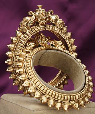 Gold plated bangle 3