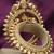 Gold plated bangle