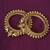Gold plated bangle