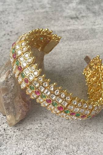 Gold plated Beaded bracelet