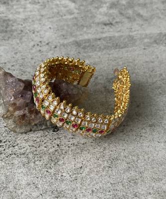 Gold plated Beaded bracelet 2