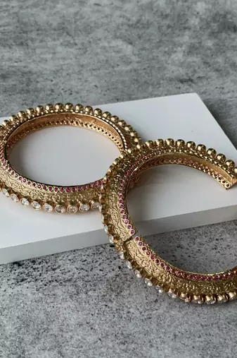 Gold plated bracelet