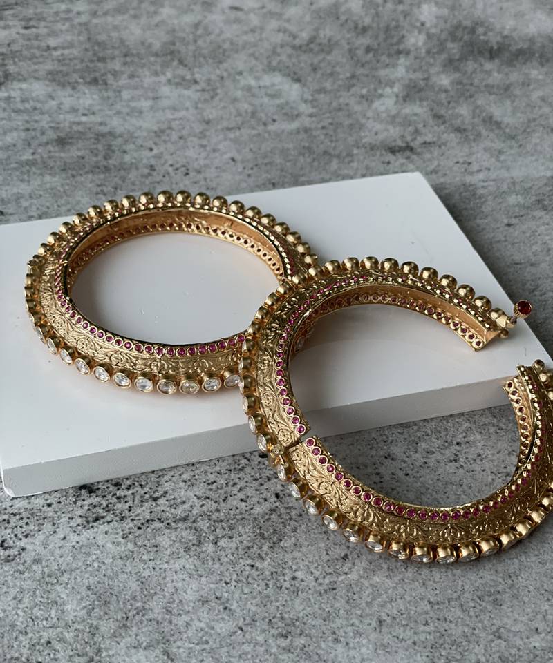 Gold plated bracelet