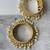 Gold plated beaded pearl bangle