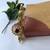 Gold plated pink stone bangle