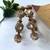 Gold plated kundan bangle