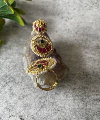 Gold plated multicolor ring 3