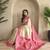 Cream Dual Tone silk blend Saree