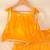 Yellow Leheriya Skirt And Top Set