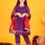 Festive Cotton Anarkali Suit Set with Gota Work 