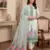 Grey muga cotton with jamdani weaving work unstitched suit