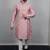 Pink traditional men's kurta and Pajama for Mens