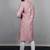 Pink traditional men's kurta and Pajama for Mens